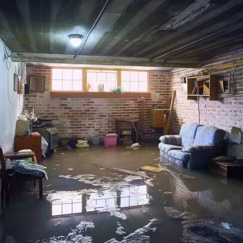 Flooded Basement Cleanup in Greenbush, ME